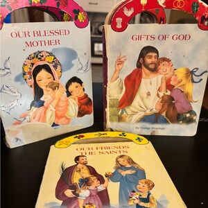 St. Joseph 
Set of Religious Children's Carry-Me-Along" board books